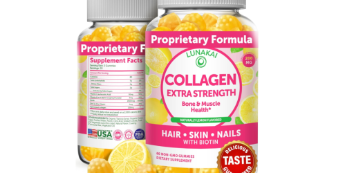 Collagen Gummies 60-Count Bottle JUST $11.54 Shipped on Amazon + More Vitamin Deals